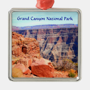 Ornamento De Metal Grand Canyon National Park West Rim