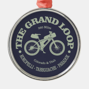 Ornamento De Metal Grande Loop (MTB)