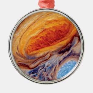Ornamento De Metal Grande Mancha Vermelha de Júpiter - Foto da NASA V