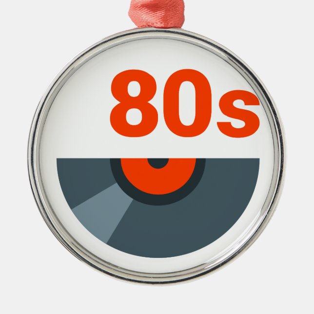 Ornamento De Metal Gravação de Música Rock dos anos 80 (Frente)