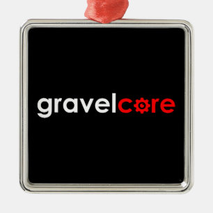 Ornamento De Metal Gravelcore Gravel Cycling