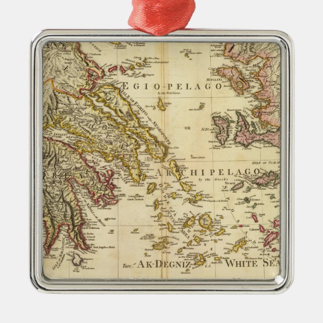 Ornamento De Metal Grécia, Anadoli (Frente)