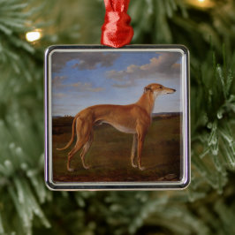Ornamento De Metal Greyhound