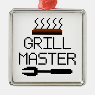 ORNAMENTO DE METAL GRILL MASTER