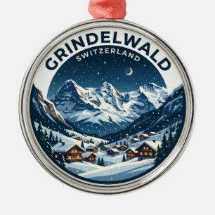 Ornamento De Metal GRINDELWALD Suíça