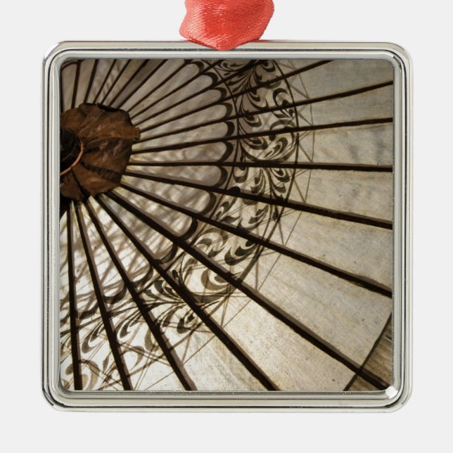 Ornamento De Metal Guarda-sol ou Parasol Asiático (Frente)
