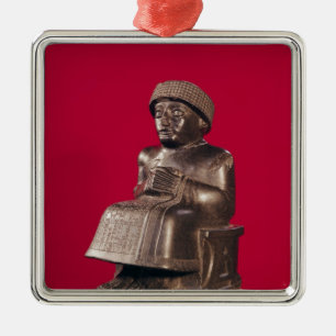 Ornamento De Metal Gudea, príncipe de Lagash, dedicou a