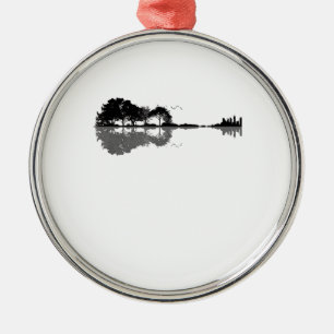 Ornamento De Metal Guitarrista Acústica Nature Est Música Bass Guitar