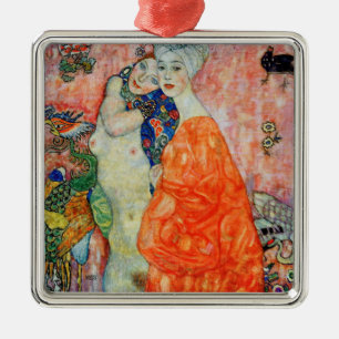 Ornamento De Metal Gustav Klimt - Amigas