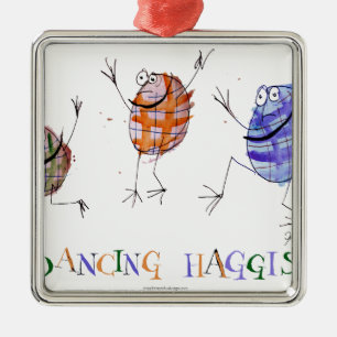 Ornamento De Metal haggis da dança