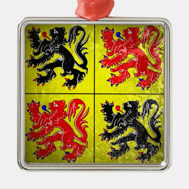 Ornamento De Metal Hainaut (Frente)