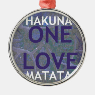 ORNAMENTO DE METAL HAKUNA MATATA
