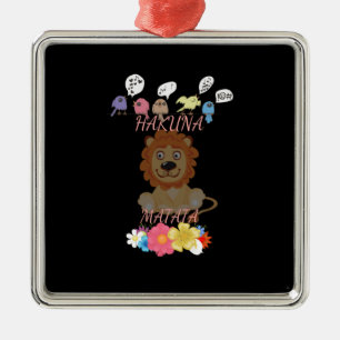 Ornamento De Metal Hakuna Matata Hakunamatata baby lion.png