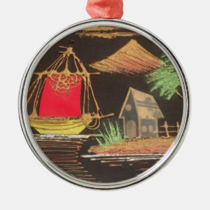 Ornamento De Metal Hakunamatata Trendy Vintage Navio Safari Night