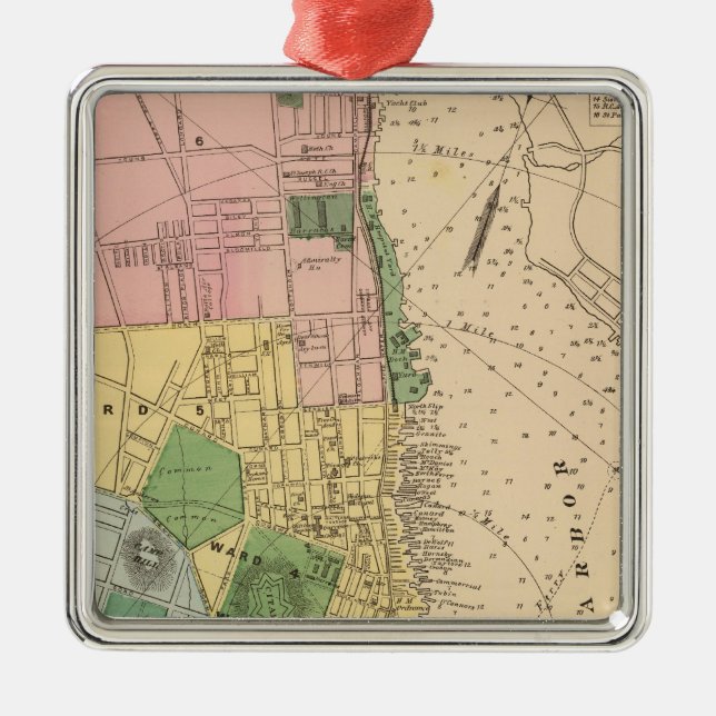 Ornamento De Metal Halifax, NS (Frente)