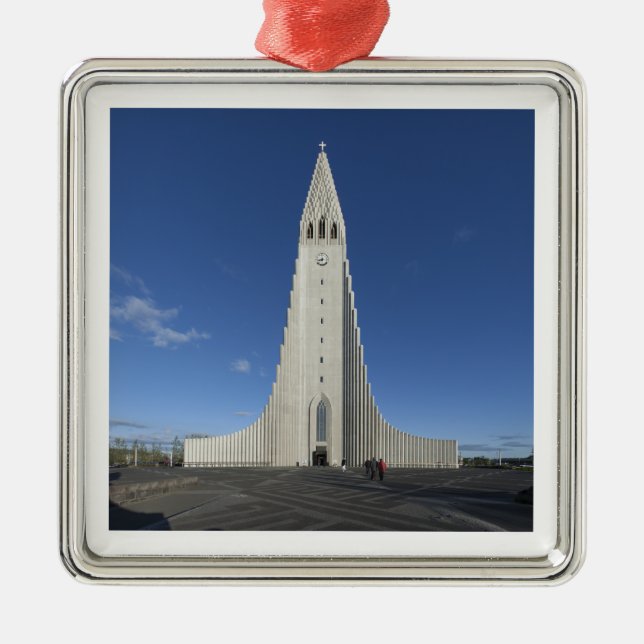 Ornamento De Metal Hallgrímskirkja (Frente)