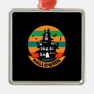 Ornamento De Metal Halloween Vintage Halloween