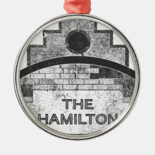 Ornamento De Metal hamilton