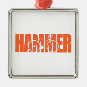 Ornamento De Metal Hammer Cycling