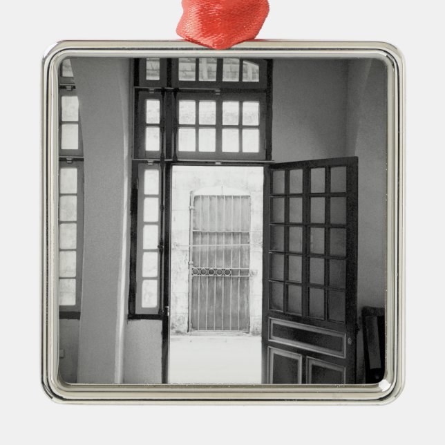 Ornamento De Metal Hanoi Vietnam, prisão Dentro Hanoi Hilton (Frente)