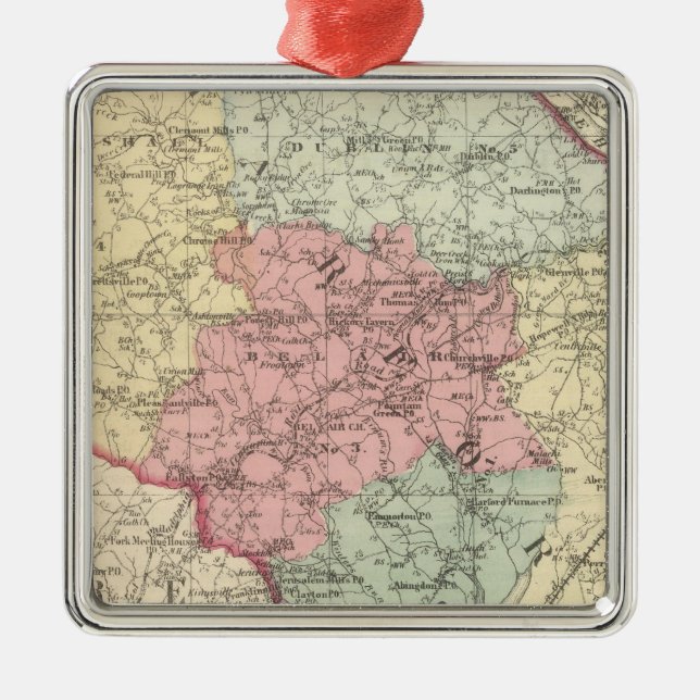 Ornamento De Metal Harford (Frente)