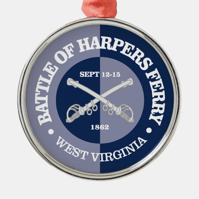 Ornamento De Metal Harpers Ferry (B&G) (Frente)