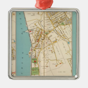 Ornamento De Metal Hastings, balsa de Dobbs, Irvington