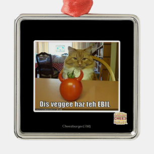 Ornamento De Metal Haz do veggee do Dis o EBIL