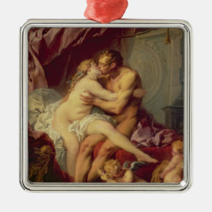 Ornamento De Metal Hercules e Omphale