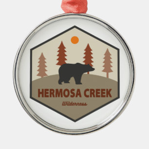 Ornamento De Metal Hermosa Creek Wilderness Colorado Bear