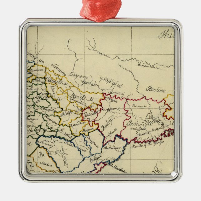 Ornamento De Metal Hindostan (Frente)