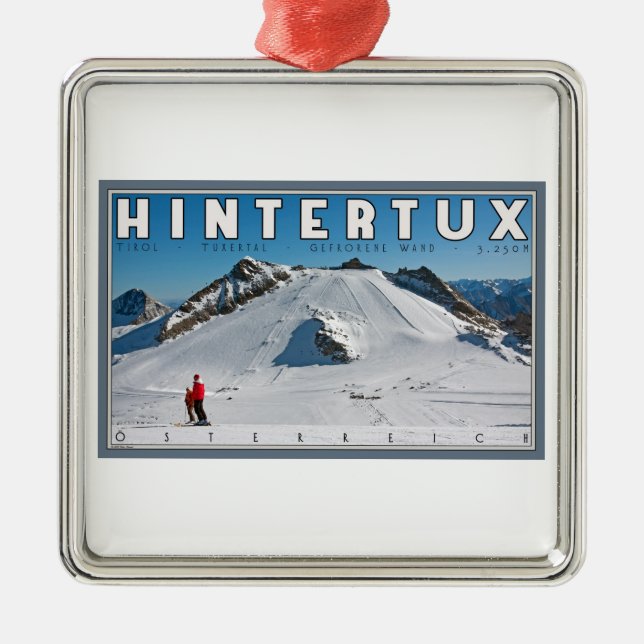 Ornamento De Metal Hintertux - a varinha de Gefrorene (Frente)