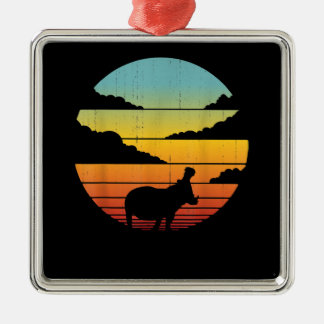 Ornamento De Metal Hippopotamus 60s 70s Hippo | Hippo Lover