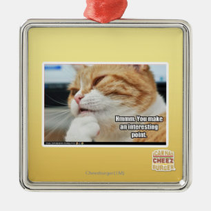 Ornamento De Metal Hmmm.