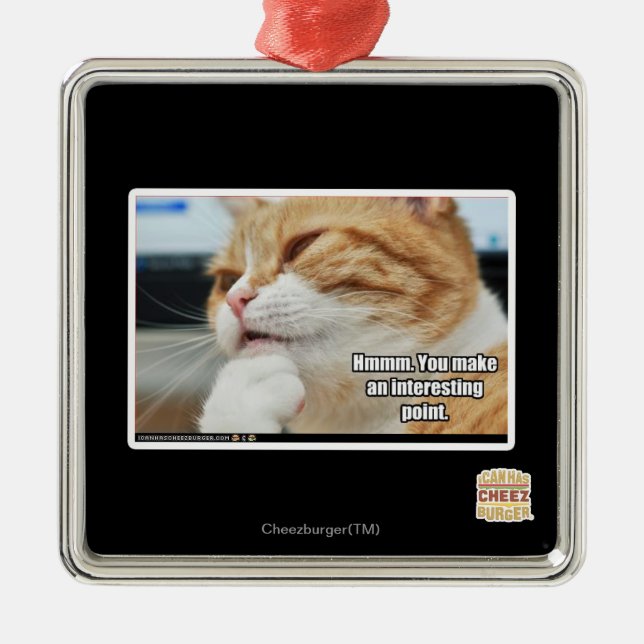 Ornamento De Metal Hmmm. (Frente)