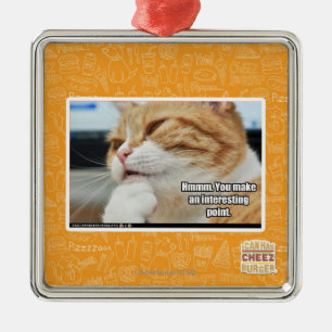 Ornamento De Metal Hmmm.