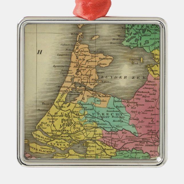 Ornamento De Metal Holland 2 (Frente)