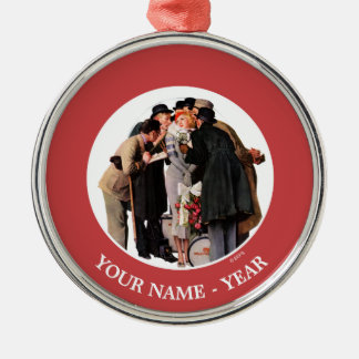 Ornamento De Metal Hollywood Starlet