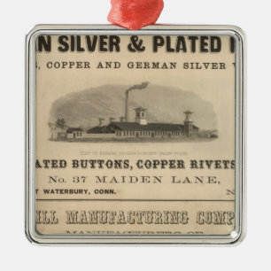 Ornamento De Metal Holmes, Booth e Haydens