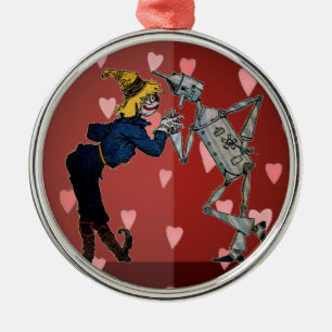 Ornamento De Metal Homem do espantalho e da lata