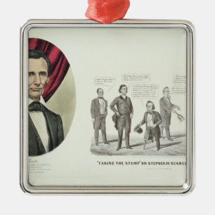 Ornamento De Metal Hon. Abraham Lincoln
