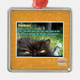 Ornamento De Metal Hoomanz