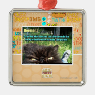 Ornamento De Metal Hoomanz