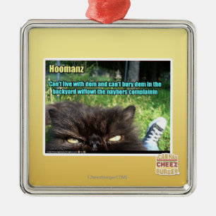 Ornamento De Metal Hoomanz