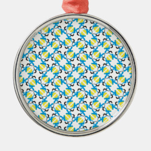 Ornamento De Metal Hora do Poodle