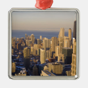Ornamento De Metal Horizonte de Chicago, Illinois, a partir da Sears 