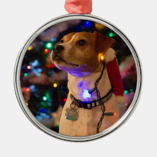 Ornamento De Metal Howlidays feliz!