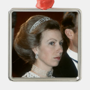 Ornamento De Metal HRH Princess Royal Xmas