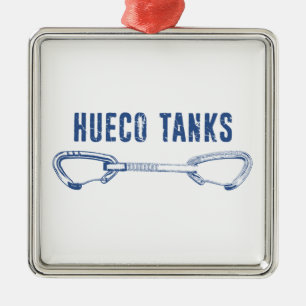 Ornamento De Metal Hueco Tanks Subindo QuickDrake