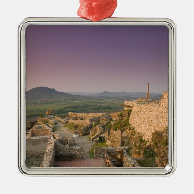 Ornamento De Metal HUNGRIA, Região de Lake Balaton, SZIGLIGET: (Frente)